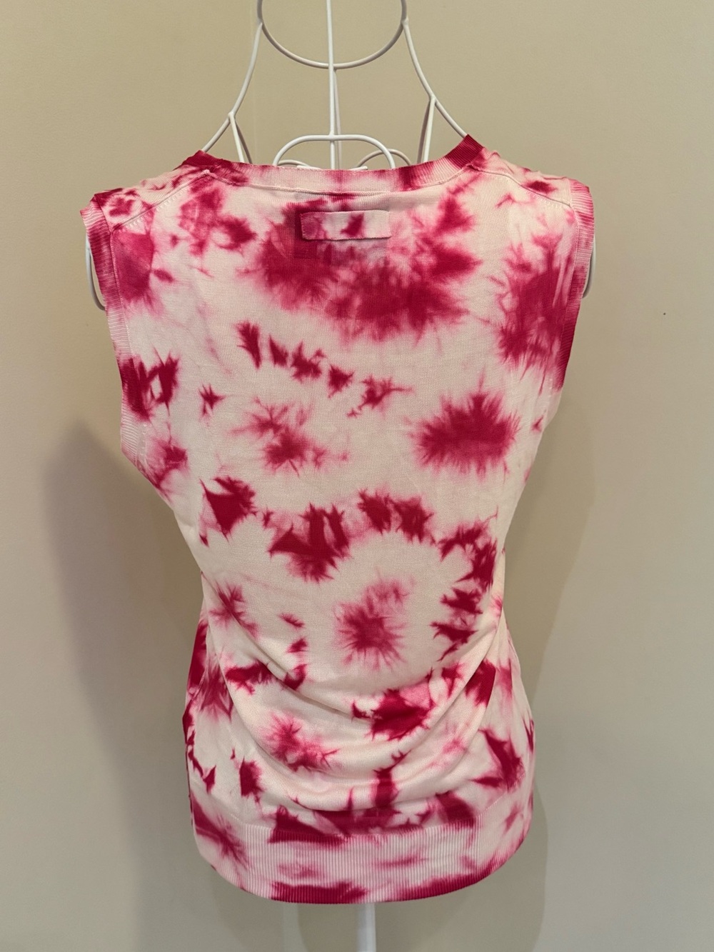 Dolce & Gabbana Women's Pink Tie-Dye Cardigan Set Size 8-10 - Picture 4 of 6